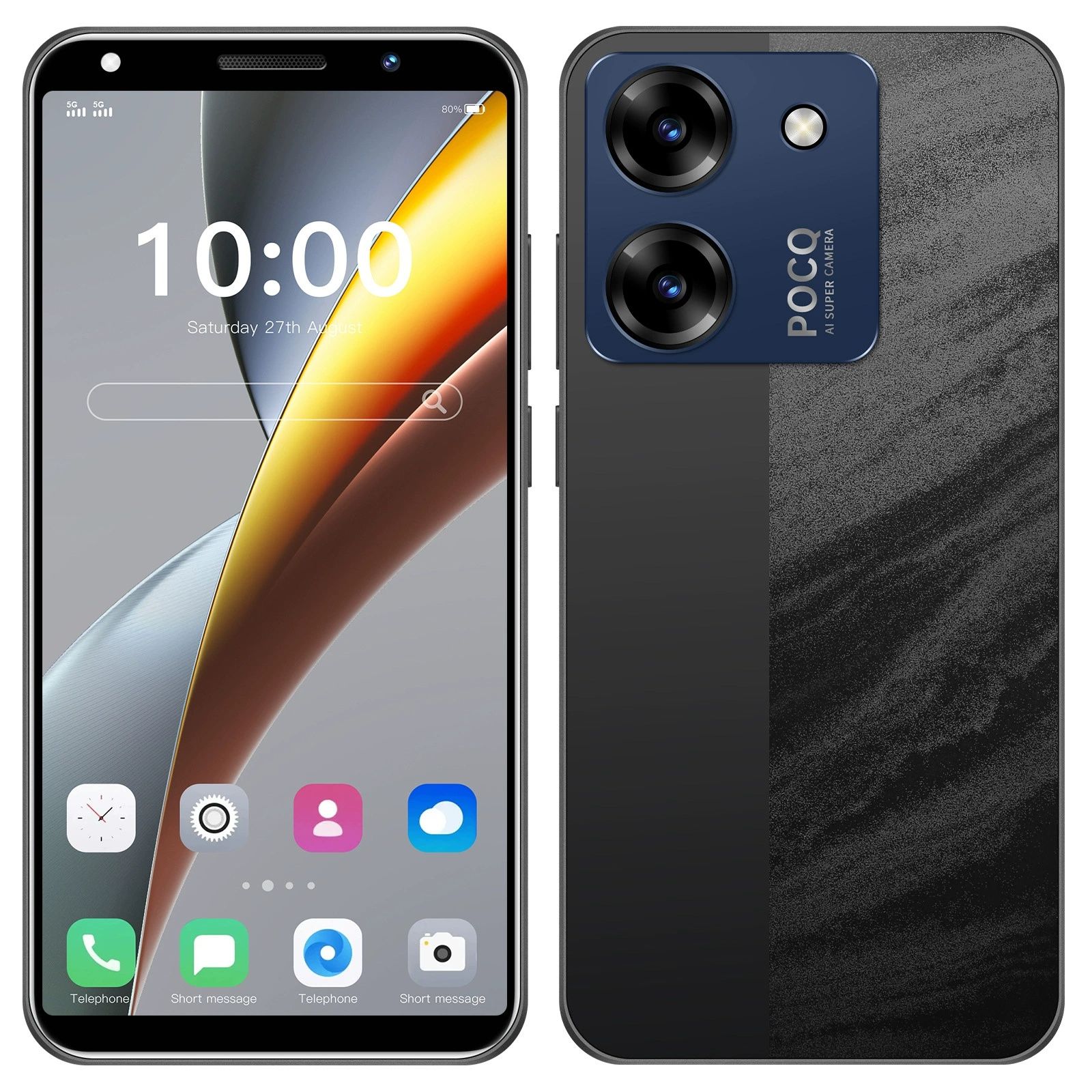 New M7 Pro Unlocked Phone 5.5" IPS Screen 2+16G True 4G Android 8.1 Global Version