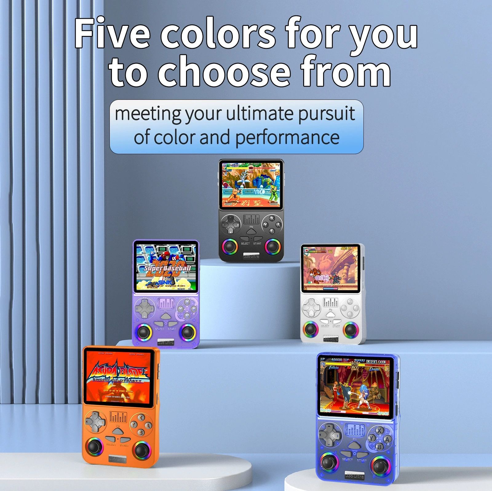 2026 J36 Ultra Global Battle PSP Games Android Handheld Gaming Console WiFi Connectivity Portable Retro Arcade Games Nostalgic