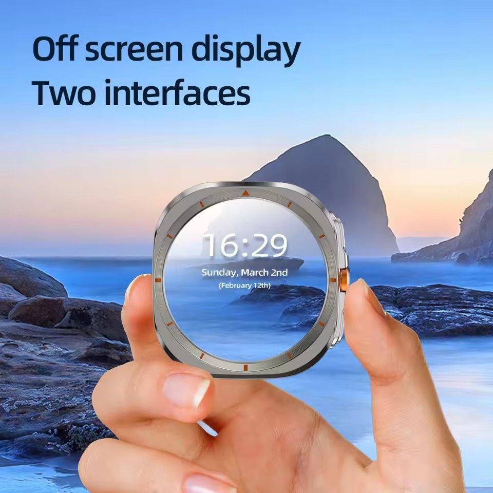 Watch Ultra 5G Smart Watch Amoled Android 12.0 System Rotary Camera GPS WIFI App Download Global Calling 16GB+256GB Smartwatch