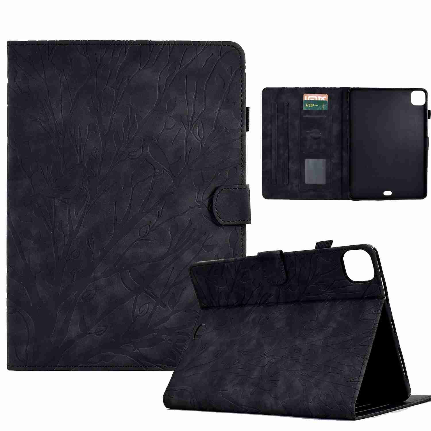 (DUO DUO)-Flip Leather Cards Solt Wallet Book Case for Ipad Air11 (2024)/ Ipad Pro 11（2022 2020）(Old model) Tablet Cover