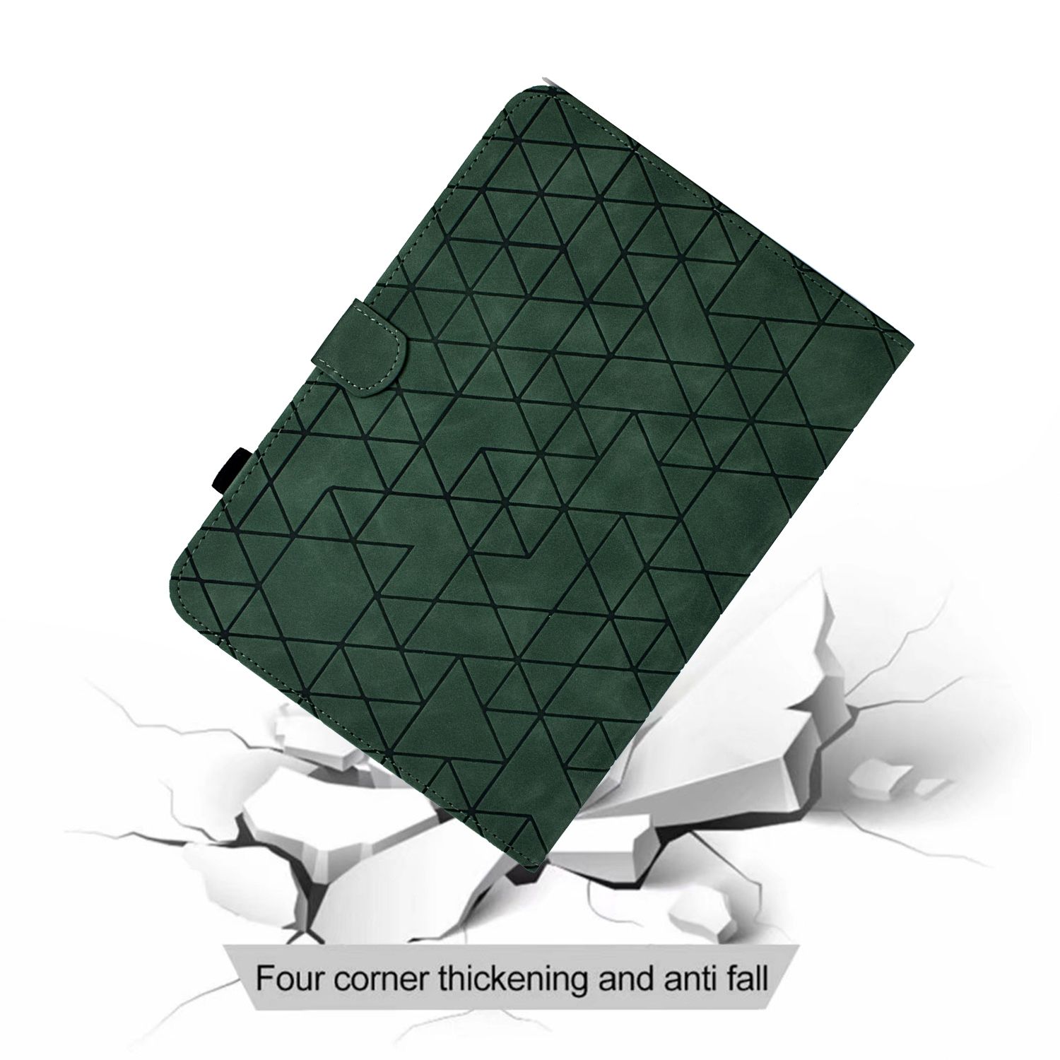 (DUO DUO 2024)-Tablet Case Luxury Leather Wallet Stand Tablet for Samsung Galaxy Tab A7 2020 T500/T505 Tablet Cover