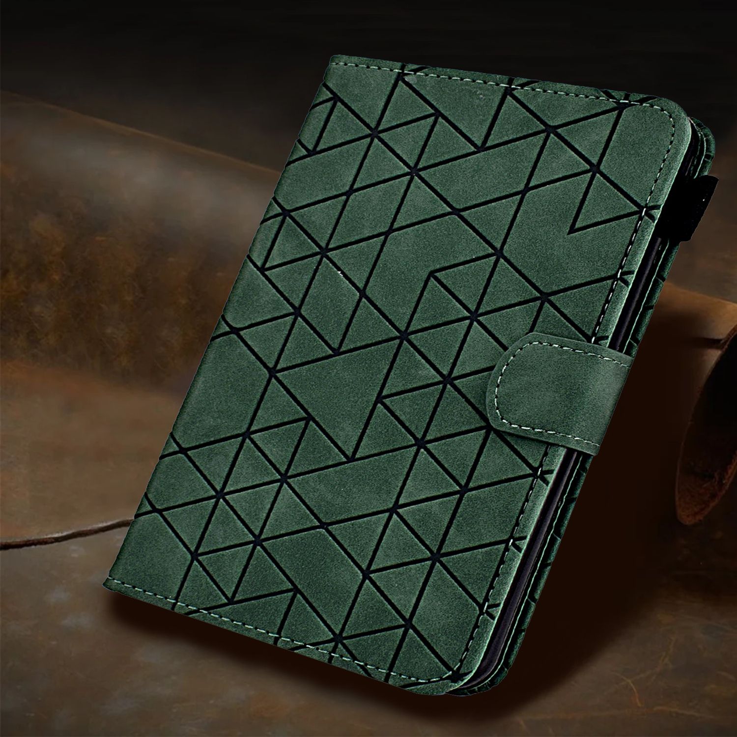 (DUO DUO 2024)-Tablet Case Luxury Leather Wallet Stand Tablet for Samsung Galaxy Tab A7 2020 T500/T505 Tablet Cover