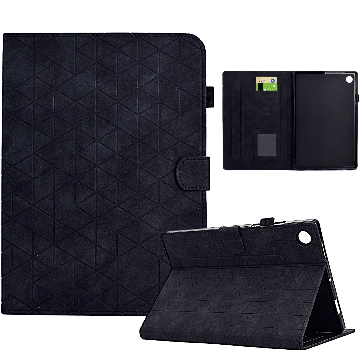 ​(DUO DUO 2024)-Flip Leather Cards Solt Wallet Book Case for Samsung Galaxy Tab A8 2021 X200/X205 Tablet Cover