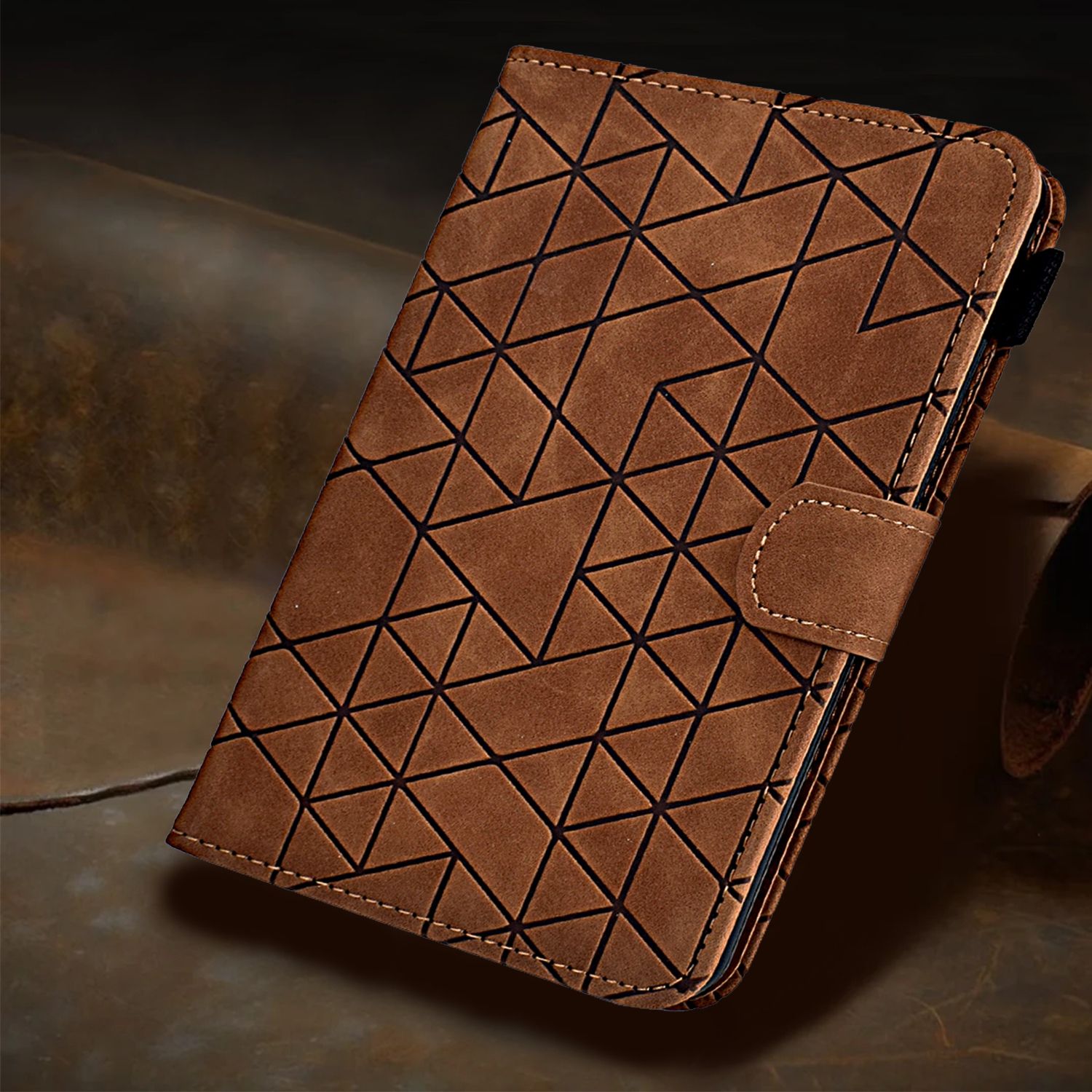 ​(DUO DUO 2024)-Flip Leather Cards Solt Wallet Book Case for Samsung Galaxy Tab A8 2021 X200/X205 Tablet Cover