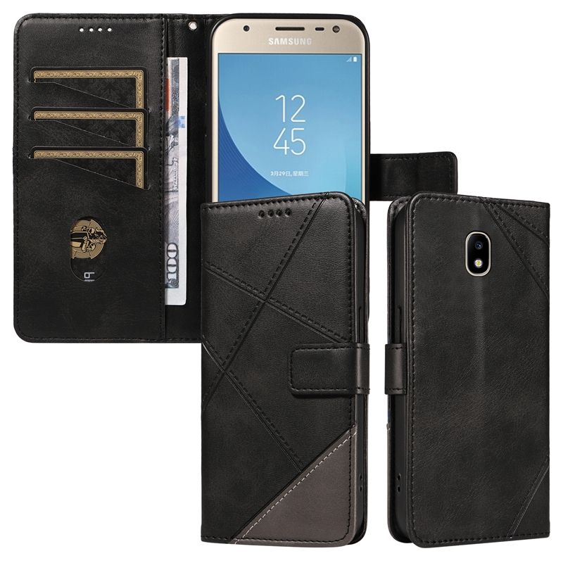 PU Leather Wallet Case For Samsung Galaxy J330 Flip Stand Card Book Phone Cover