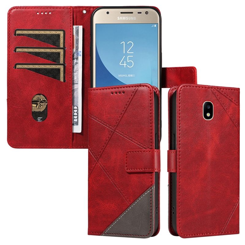 PU Leather Wallet Case For Samsung Galaxy J330 Flip Stand Card Book Phone Cover