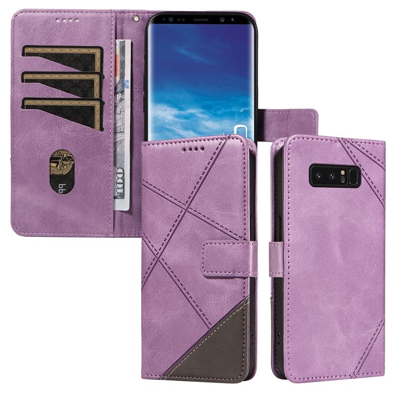 PU Leather Wallet Case For Samsung Galaxy Note 8 Flip Stand Card Book Phone Cover