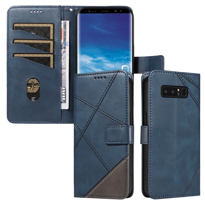 PU Leather Wallet Case For Samsung Galaxy Note 8 Flip Stand Card Book Phone Cover