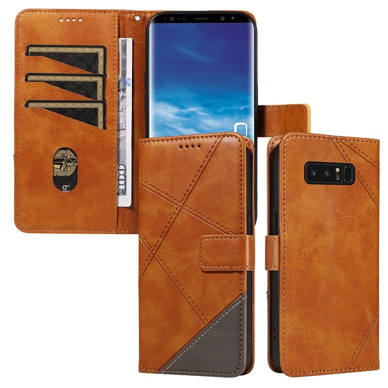 PU Leather Wallet Case For Samsung Galaxy Note 8 Flip Stand Card Book Phone Cover