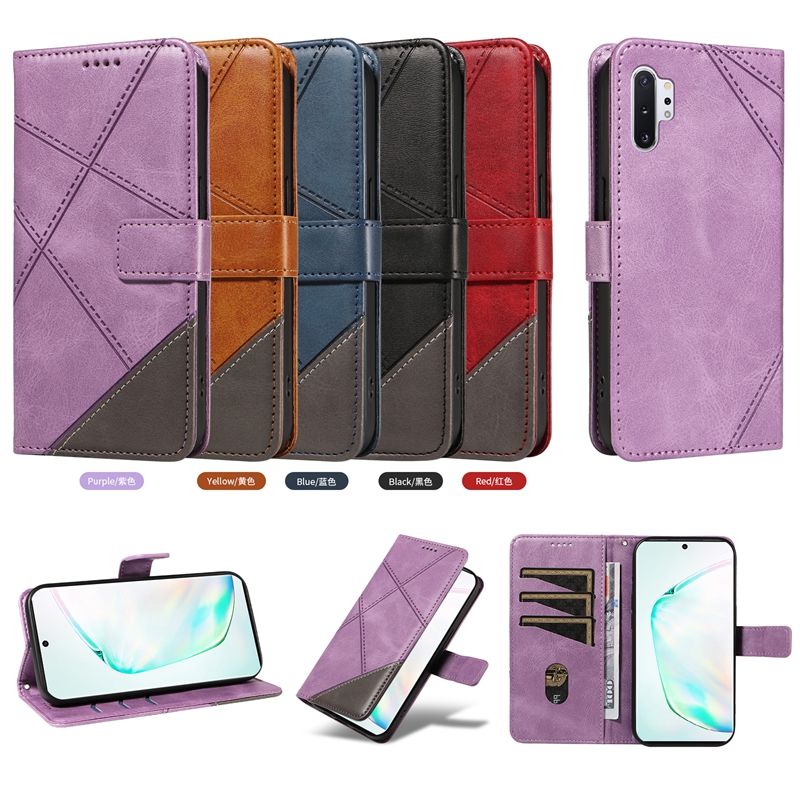 PU Leather Wallet Case For Samsung Galaxy Note 10 Pro 5G Flip Stand Card Book Phone Cover