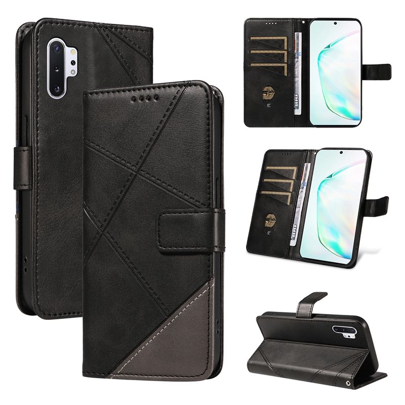 PU Leather Wallet Case For Samsung Galaxy Note 10 Pro 5G Flip Stand Card Book Phone Cover
