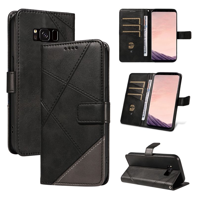 PU Leather Wallet Case For Samsung Galaxy S8 Plus Flip Stand Card Book Phone Cover