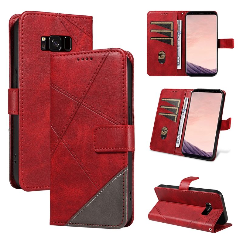 PU Leather Wallet Case For Samsung Galaxy S8 Plus Flip Stand Card Book Phone Cover