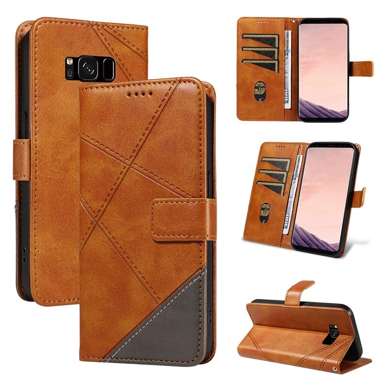 PU Leather Wallet Case For Samsung Galaxy S8 Plus Flip Stand Card Book Phone Cover