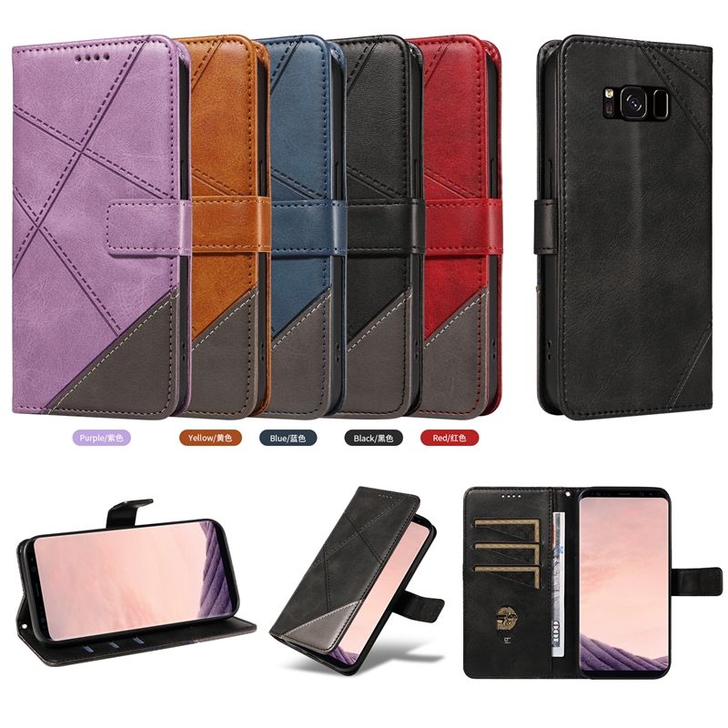 PU Leather Wallet Case For Samsung Galaxy S9 Flip Stand Card Book Phone Cover
