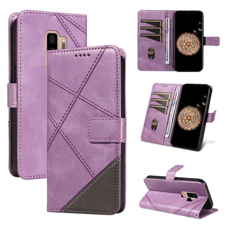 PU Leather Wallet Case For Samsung Galaxy S9 Plus Flip Stand Card Book Phone Cover