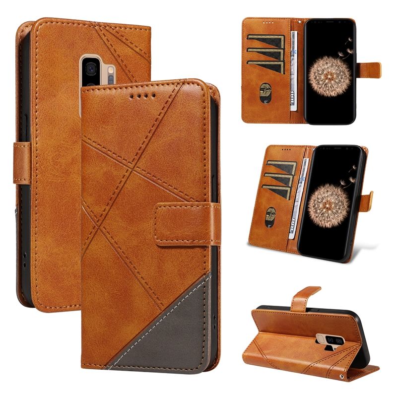 PU Leather Wallet Case For Samsung Galaxy S9 Plus Flip Stand Card Book Phone Cover