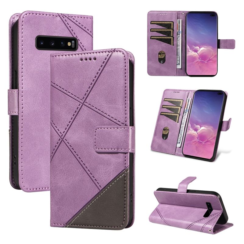 PU Leather Wallet Case For Samsung Galaxy S10 Plus Flip Stand Card Book Phone Cover