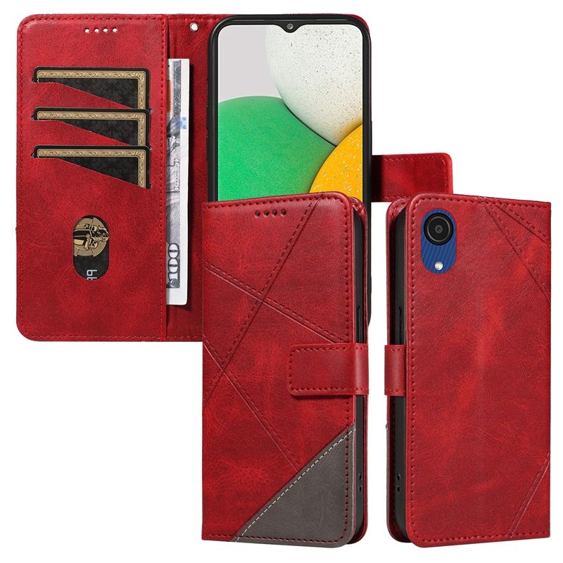 PU Leather Wallet Case For Samsung Galaxy A03 Core Flip Stand Card Book Phone Cover