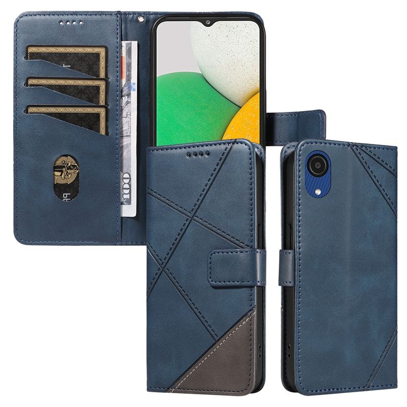 PU Leather Wallet Case For Samsung Galaxy A03 Core Flip Stand Card Book Phone Cover