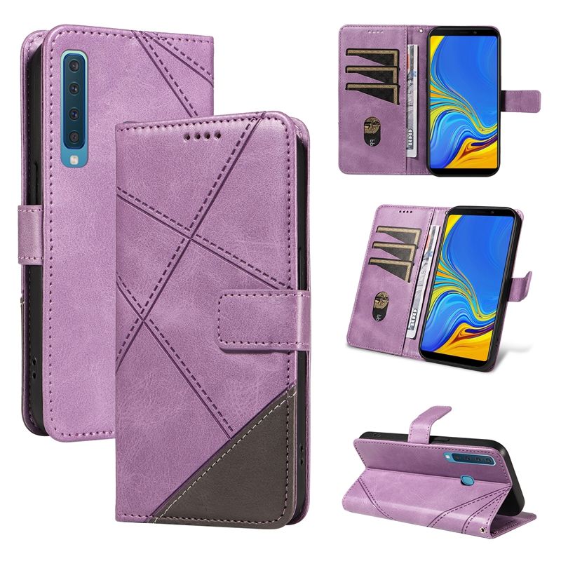 PU Leather Wallet Case For Samsung Galaxy A9 2018 Flip Stand Card Book Phone Cover