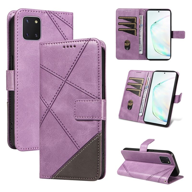 Wallet Case For Samsung Galaxy A81 /Galaxy  Note 10 Lite /Galaxy M60S Leather Flip Stand Phone Bags Cover Coque