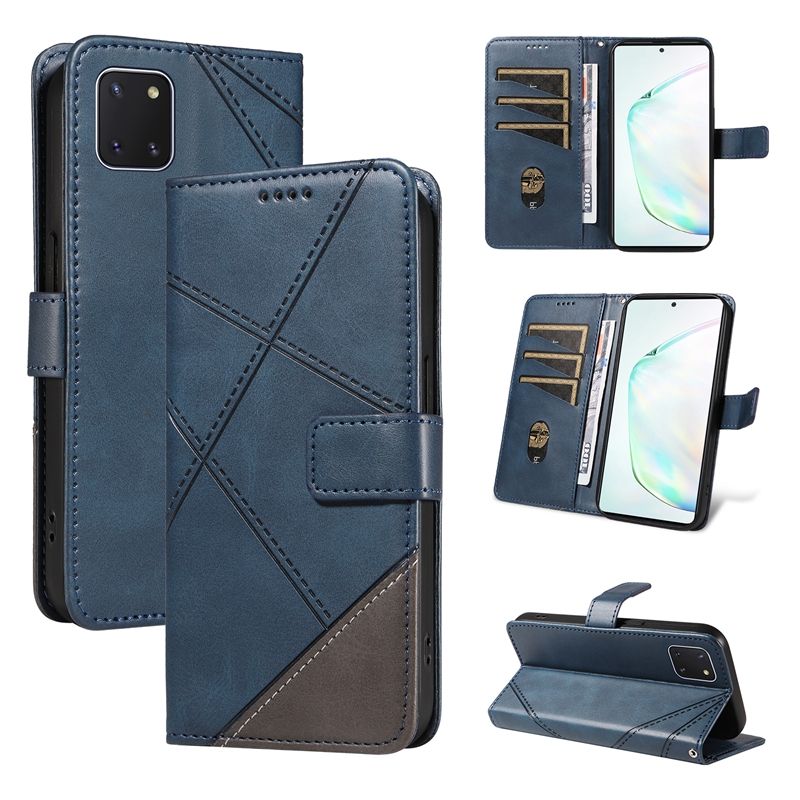 Wallet Case For Samsung Galaxy A81 /Galaxy  Note 10 Lite /Galaxy M60S Leather Flip Stand Phone Bags Cover Coque