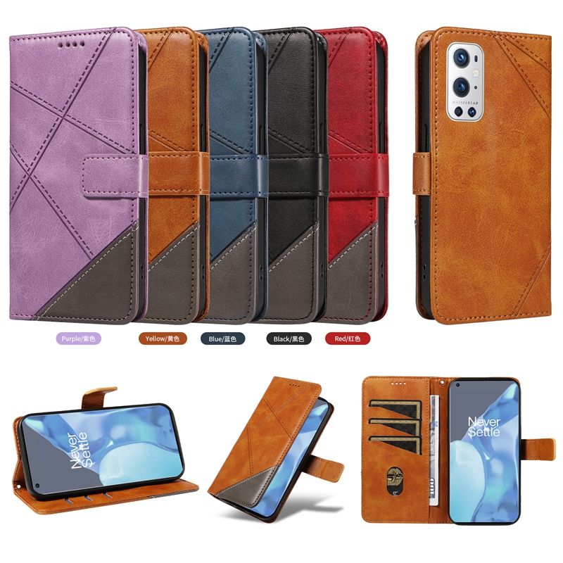 Wallet Case For Oneplus 9 Pro Leather Flip Stand Phone Bags Cover Coque