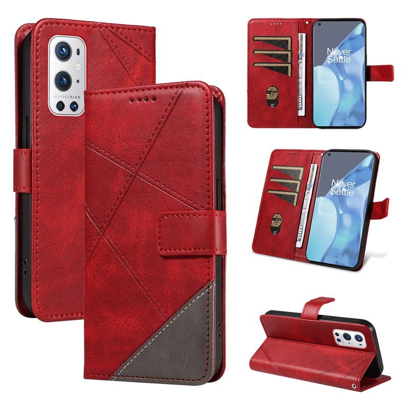 Wallet Case For Oneplus 9 Pro Leather Flip Stand Phone Bags Cover Coque