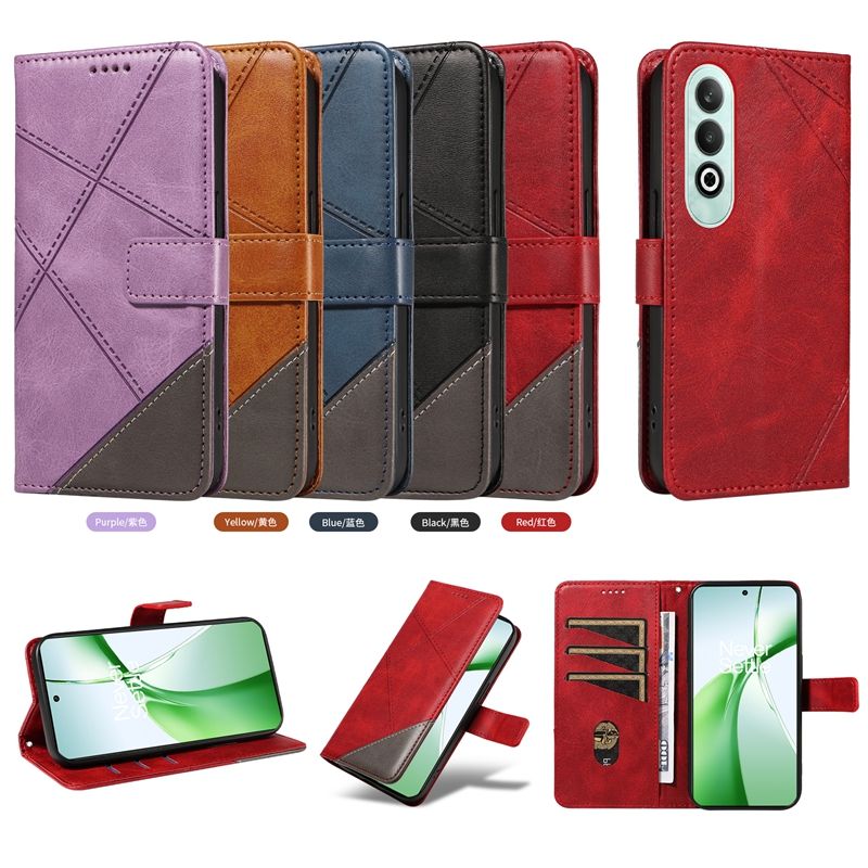 Wallet Case For Oneplus NORD CE4 5G Leather Flip Stand Phone Bags Cover Coque
