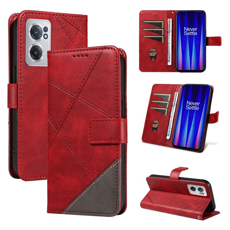 Wallet Case For Oneplus Nord CE2 Leather Flip Stand Phone Bags Cover Coque
