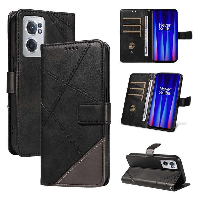 Wallet Case For Oneplus Nord CE2 Leather Flip Stand Phone Bags Cover Coque