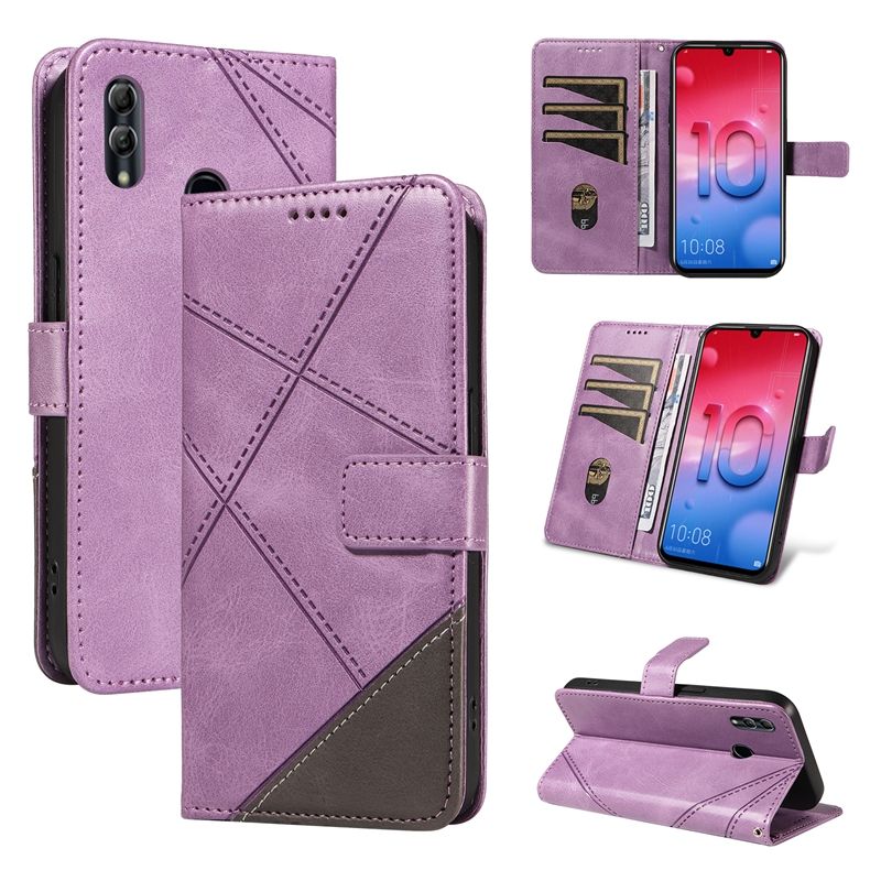 Leather Case For Huawei Honor 10 Lite /Huawei Psmart 2019 Huawei Nova Lite 3 Flip Wallet Magnetic Phone Book Cover