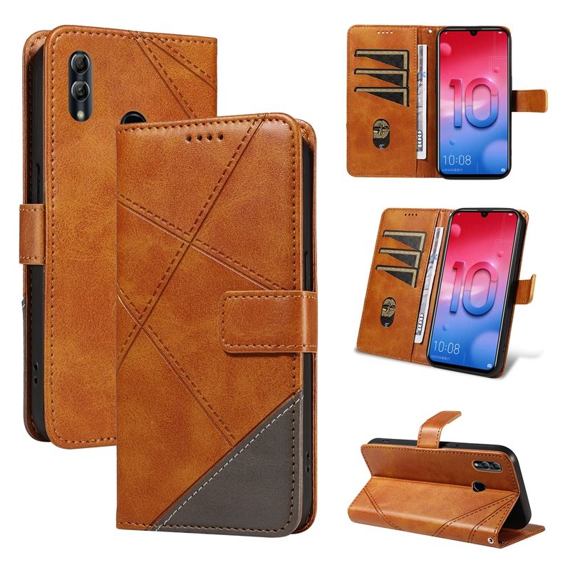 Leather Case For Huawei Honor 10 Lite /Huawei Psmart 2019 Huawei Nova Lite 3 Flip Wallet Magnetic Phone Book Cover