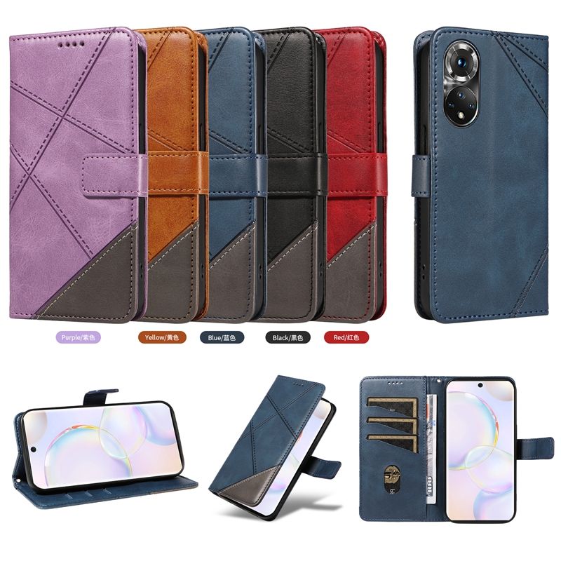 Leather Case For Huawei Honor 50 5G Huawei Nova 9 Flip Wallet Magnetic Phone Book Cover