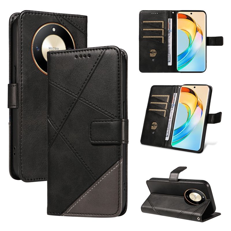 Leather Case For Huawei Honor X50 Honor X9B Magic 6 Lite Flip Wallet Magnetic Phone Book Cover