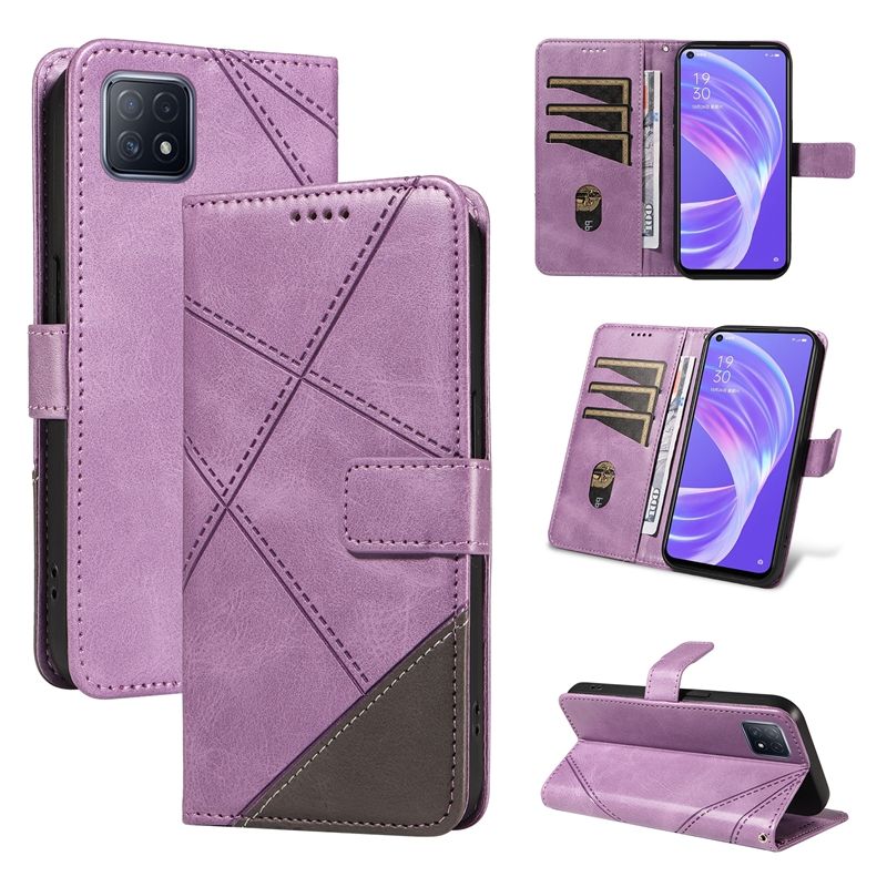 Leather Case For Oppo A72 Oppo A73 5G Oppo A92S Reno4 Z Flip Wallet Magnetic Phone Book Cover