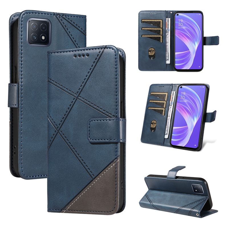 Leather Case For Oppo A72 Oppo A73 5G Oppo A92S Reno4 Z Flip Wallet Magnetic Phone Book Cover