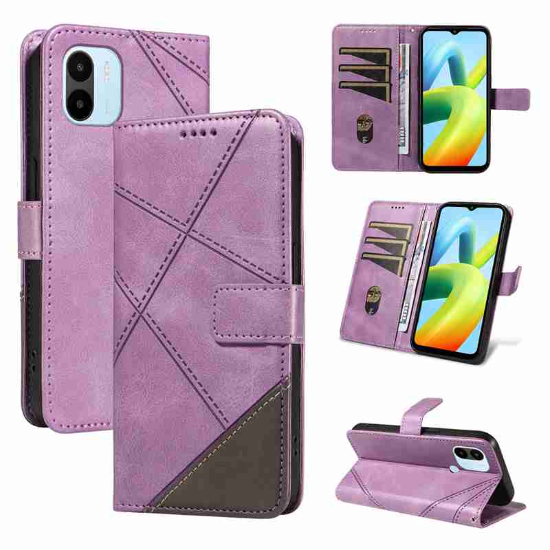 (katu2024) PU Leather Wallet Case For Xiaomi Redmi A1 Plus Flip Stand Card Book Phone Cover