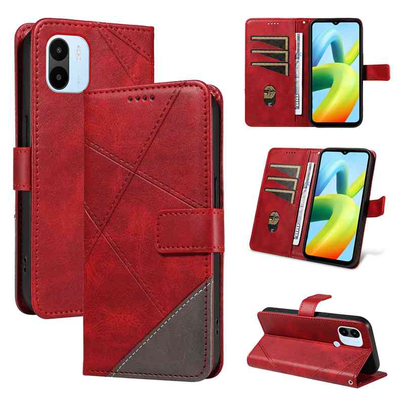 (katu2024) PU Leather Wallet Case For Xiaomi Redmi A1 Plus Flip Stand Card Book Phone Cover