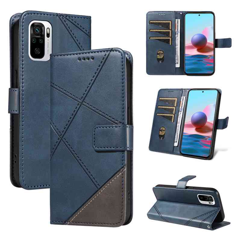 (katu2024) PU Leather Wallet Case For Xiaomi Redmi Note 10 4G /Redmi Note 10s /Xiaomi Poco M5S Flip Stand Card Book Phone Cover