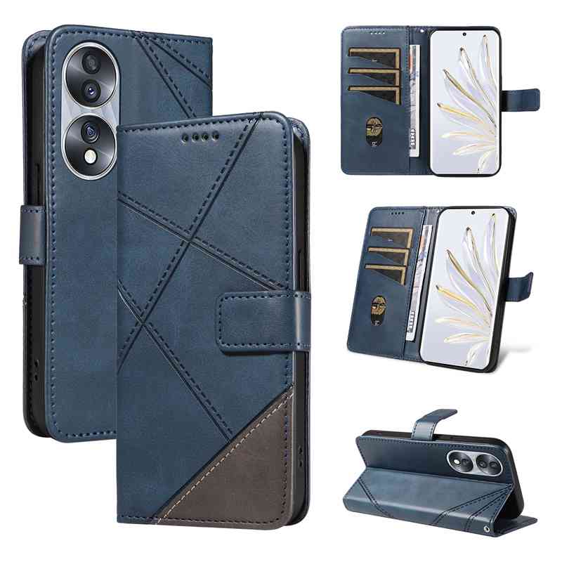 (katu2024) PU Leather Wallet Case For Huawei Honor 70 Flip Stand Card Book Phone Cover