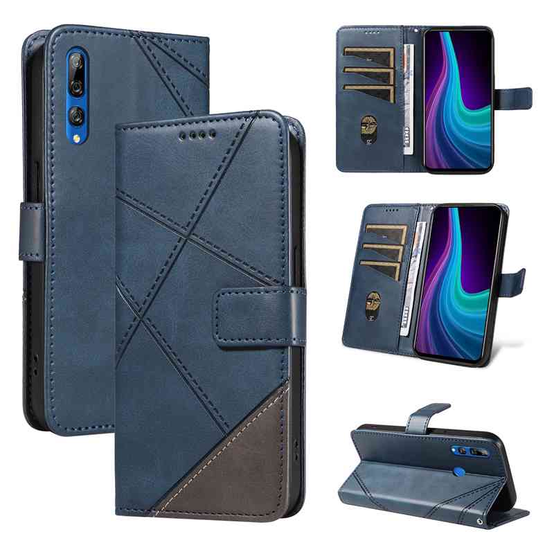 (katu2024) PU Leather Wallet Case For Huawei P Smart Z /Huawei Y9 Prime 2019 Flip Stand Card Book Phone Cover