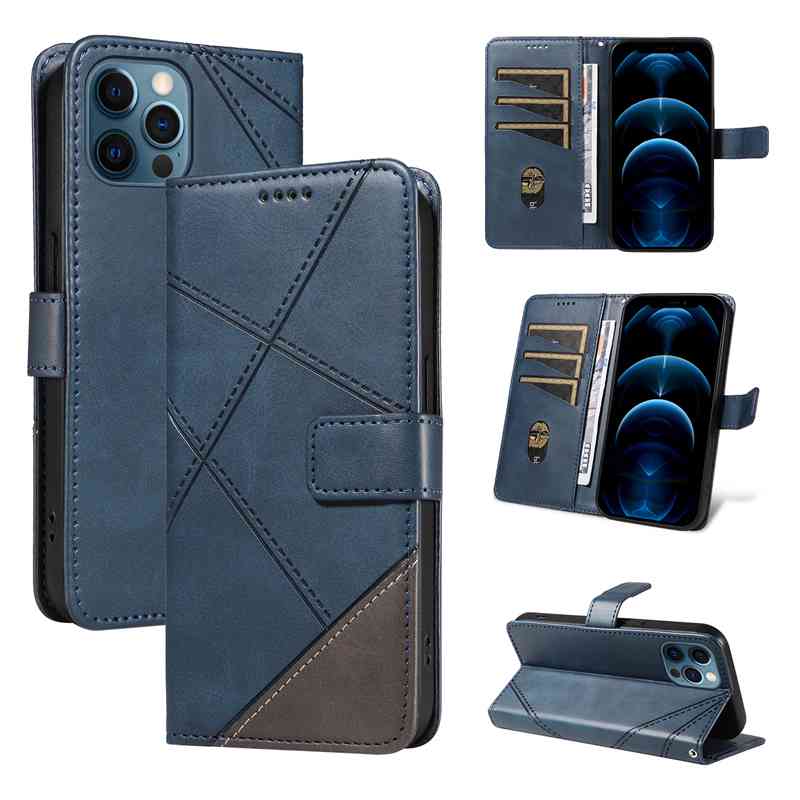 (katu2024) PU Leather Wallet Case For iphone 13 pro Flip Stand Card Book Phone Cover