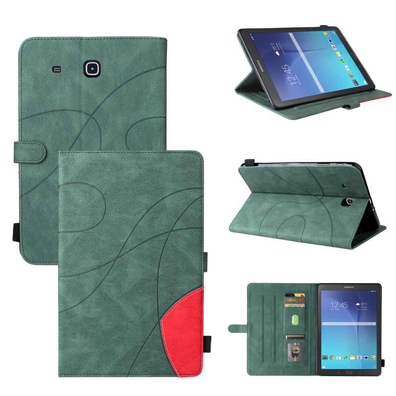 (duoduo) Cover Case Compatible For Samsung Galaxy Tab T560 Tablet Covers. Smart Wake Sleep Flip Stand Case