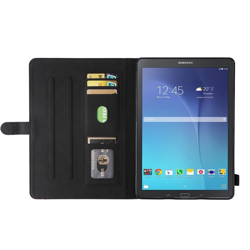 (duoduo) Cover Case Compatible For Samsung Galaxy Tab T560 Tablet Covers. Smart Wake Sleep Flip Stand Case