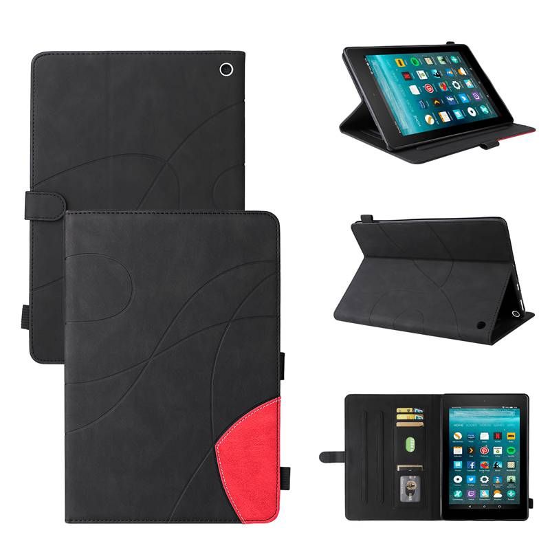 (katu) Cover Case Compatible For Amazon Fire HD 10 2021 Tablet Covers. Smart Wake Sleep Flip Stand Case