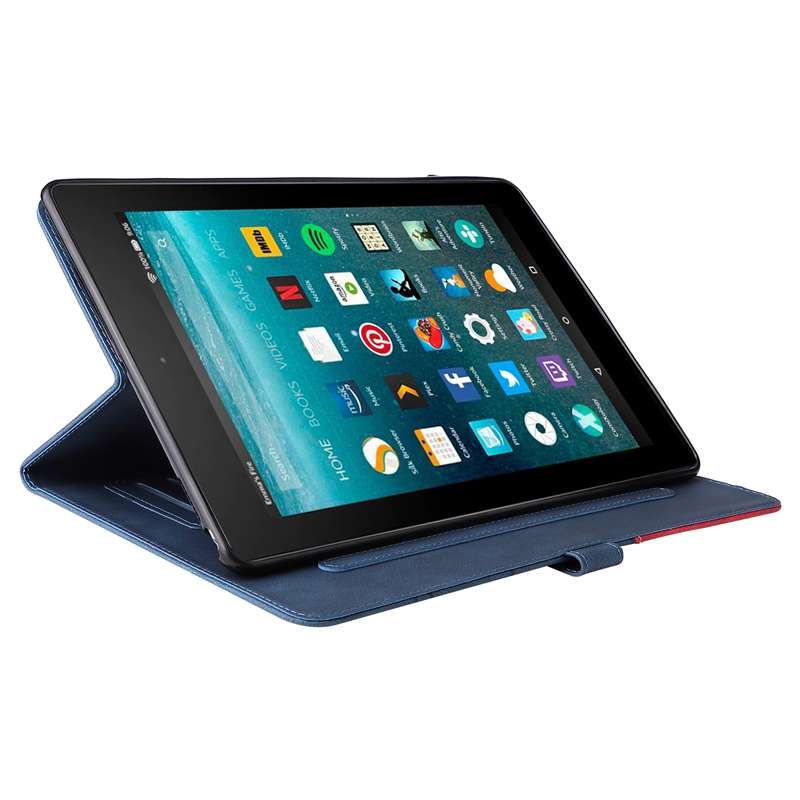 (katu) Cover Case Compatible For Amazon Fire HD 10 2021 Tablet Covers. Smart Wake Sleep Flip Stand Case