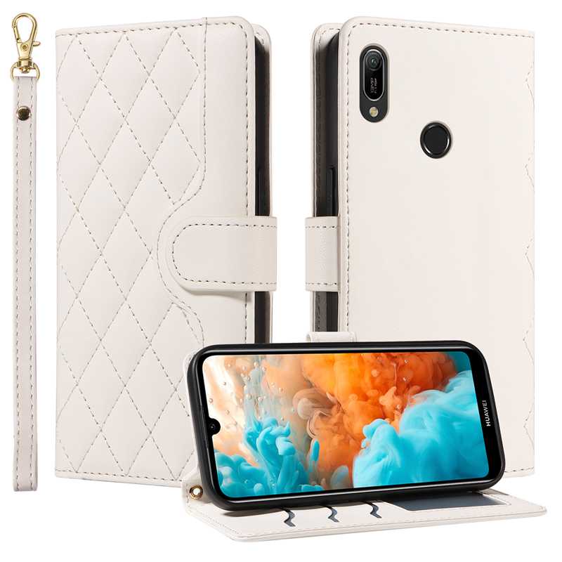 (katu) Wallet Case For Huawei Honor A8/Huawei Y6 2019 Leather Flip Stand Phone Bags Cover