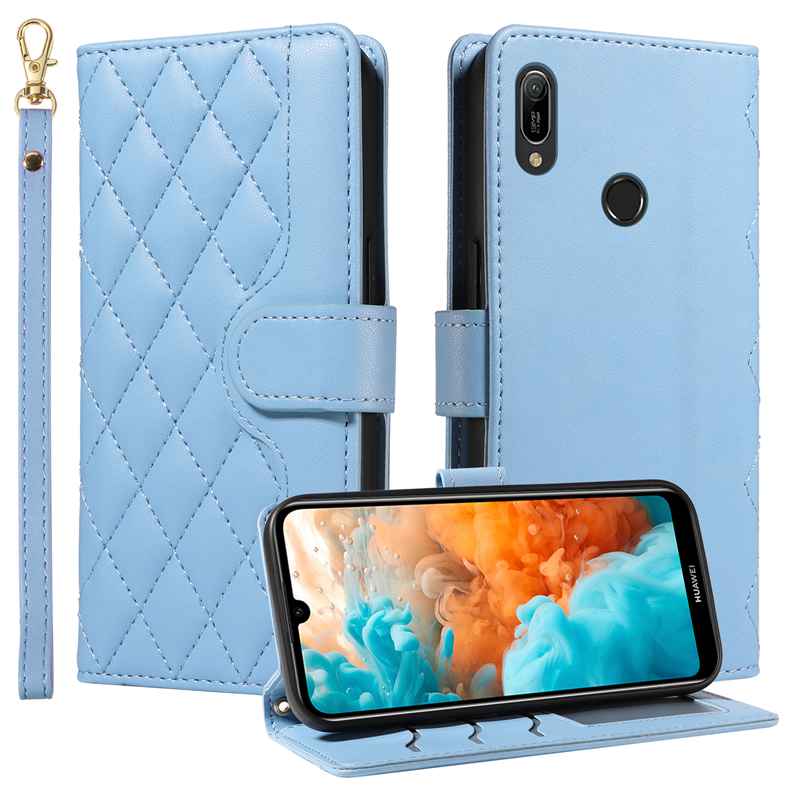 (katu) Wallet Case For Huawei Honor A8/Huawei Y6 2019 Leather Flip Stand Phone Bags Cover